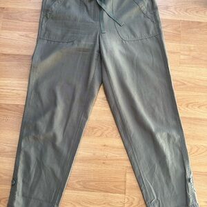 Talbots Women's‎ Casual Olive Green Pants Size 2